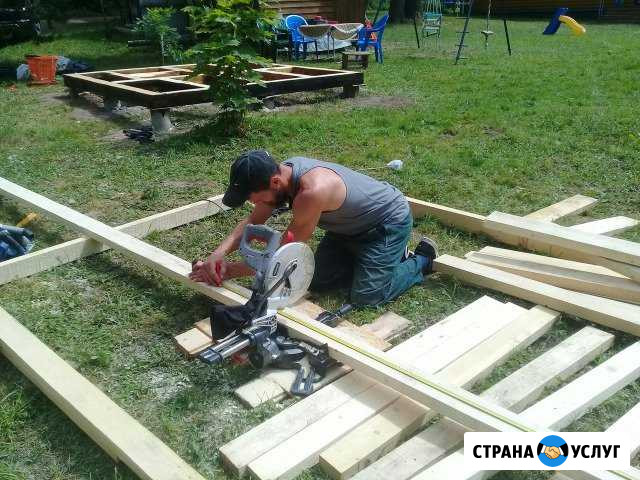 Строительные отделочные работы муж на час Заокский - изображение 1
