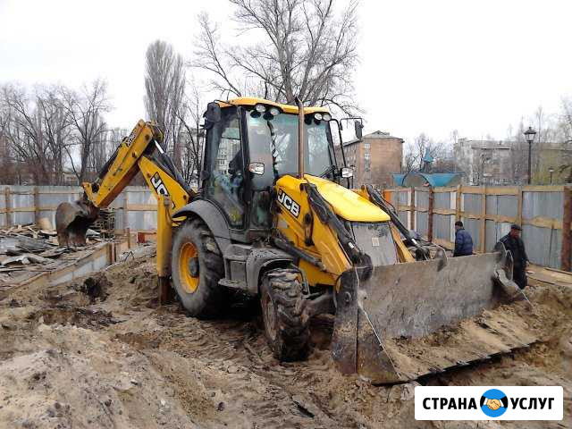 Аренда Экскаваторы-погрузчики JCB + Гидромолот Волгоград - изображение 1