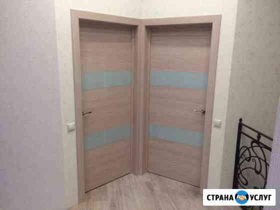 Установка дверей. Укладка ламината Азов