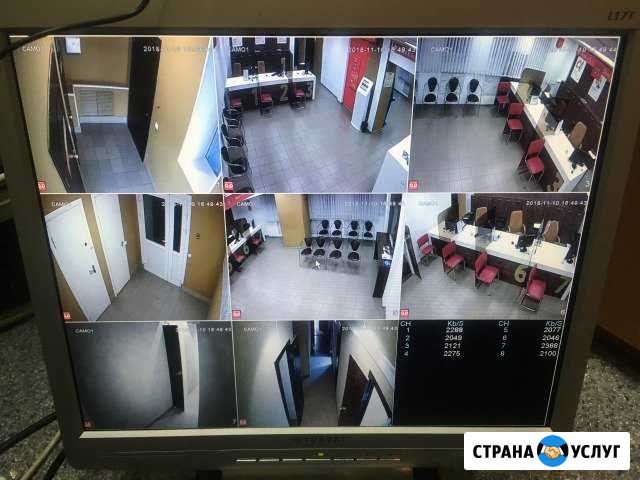 Видеонаблюдение, домофоны, сигнализация, монтаж Ижевск - изображение 1