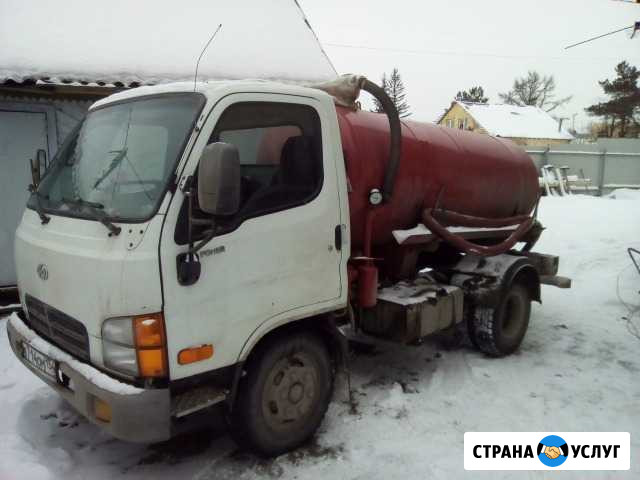 Услуги ассенизатора,откачка выгребных ям Новосибирск - изображение 1