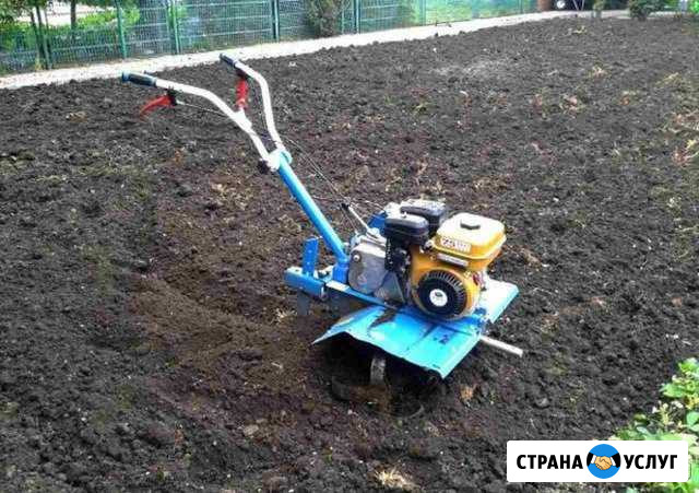 Вспашка земли мотоблоков Нижнекамск - изображение 1