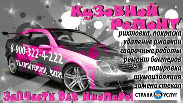 Кузовной ремонт, запчасти для иномарок Набережные Челны - изображение 1