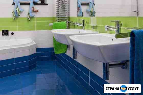 Ремонт ванной комнаты и санузла, под ключ Туапсе