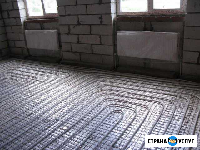 Монтаж систем отопления, водоснабжения. Тёплый пол Цибанобалка - изображение 1