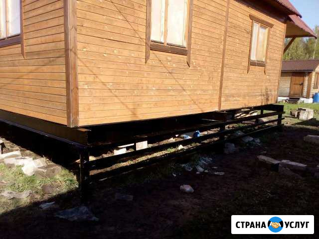 Замена фундамента для дома 6*6 Чехов - изображение 1