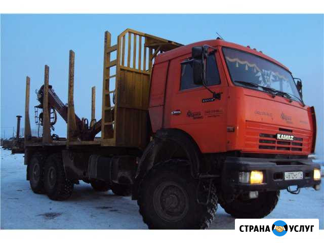 Грузоперевозки Камаз вездеход 6x6 с гидроманипулят Тотьма - изображение 1