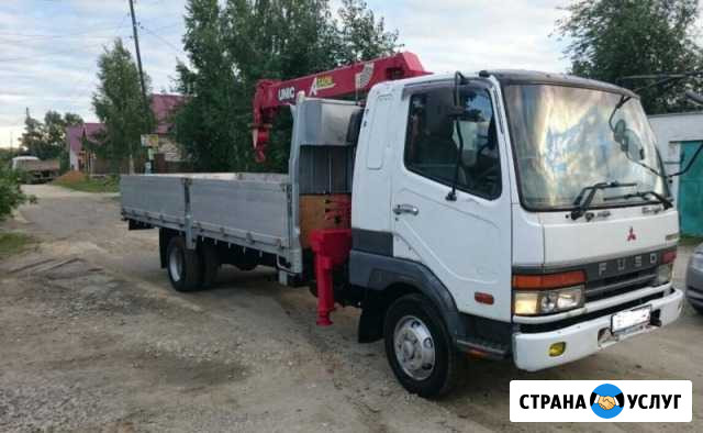 Грузоперевозки краном-манипулятором Вологда - изображение 1