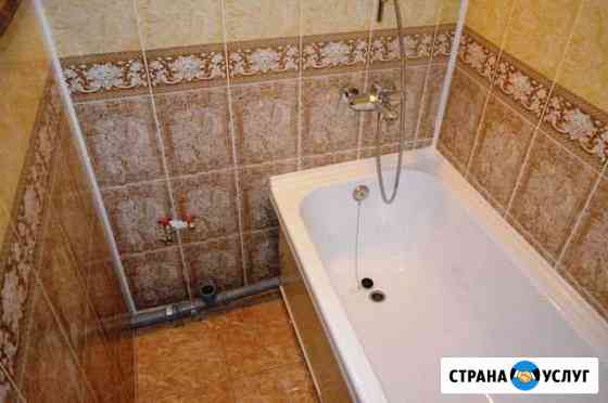 Плиточник сантехник укладка плитки ванные под ключ Самара