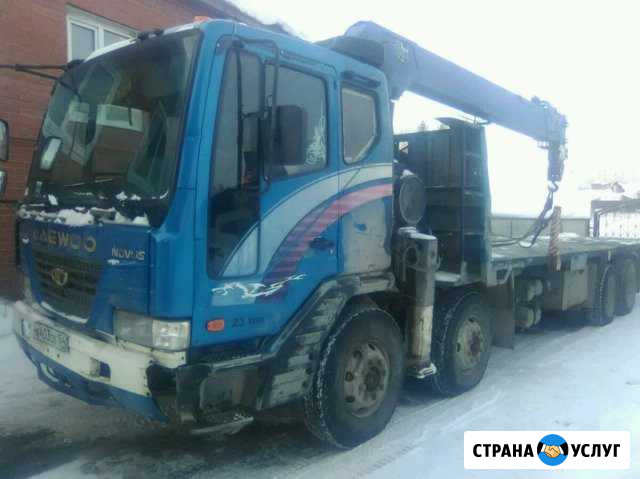 Услуги самогруза негабарит. Стрела 8-10т Новосибирск - изображение 1