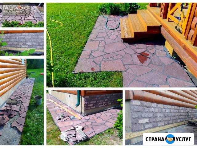 Укладка Тротуарной Плитки под ключ Мощение камнем Киржач - изображение 1