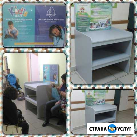 Реклама на пеленальных столах в детских поликлиник Ижевск - изображение 1