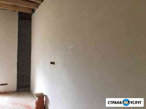 Механизированная штукатурка под обои Подольск