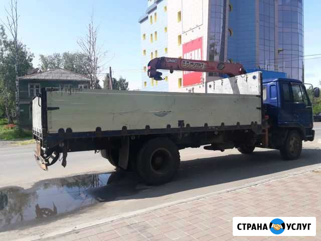 Услуги манипулятора, грузоперевозки Архангельск - изображение 1