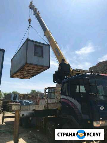 Кран манипулятор 10т, стрела 21м, борт 10м Волгоград - изображение 1