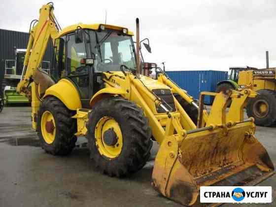 Аренда экскаватора-погрузчика NEW-Holland-115 Рязань