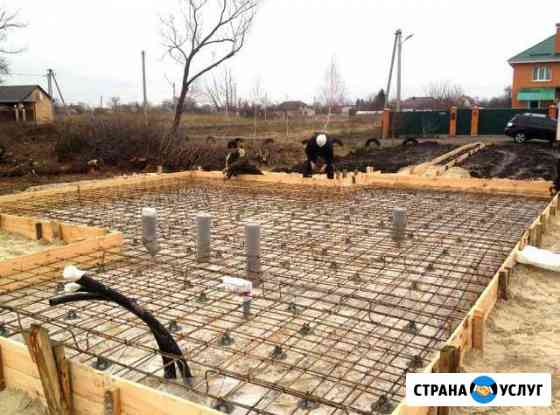Строительство фундамента за 5 дней Коломна