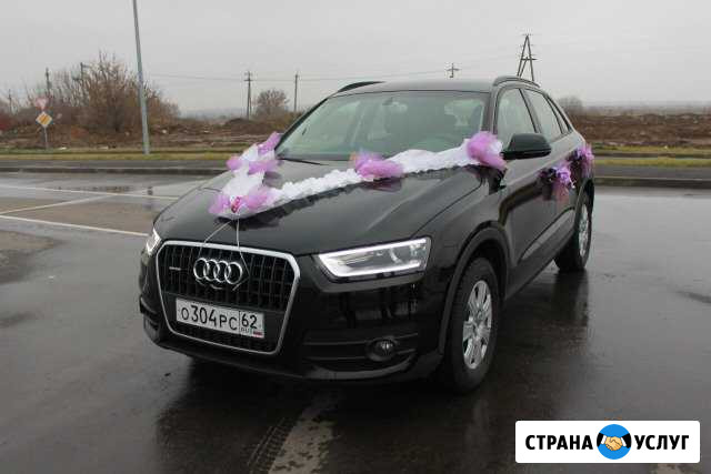 Аренда авто Audi q3 с водителем на праздники Рязань - изображение 1
