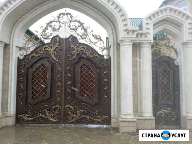 Ворота навесы перила двери Алагир - изображение 1