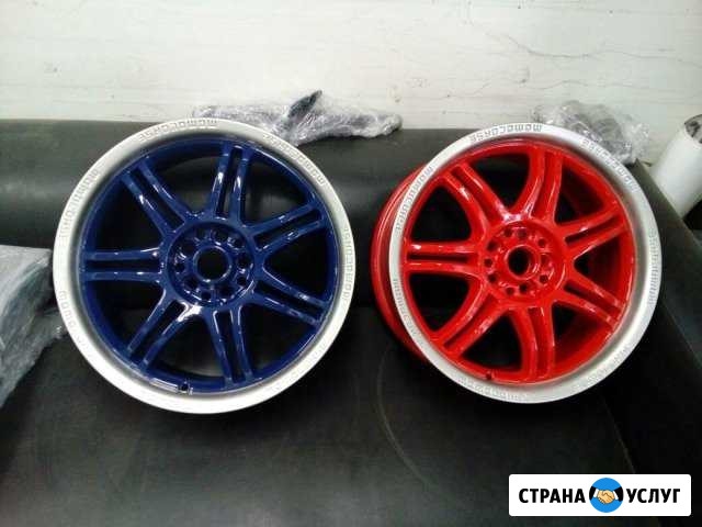Порошковая покраска колесных дисков Москва - изображение 1