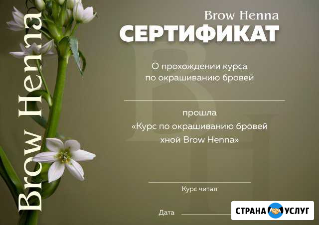 Окрашивание бровей и колористика BH Brow Henna Севастополь - изображение 1