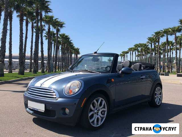 Аренда кабриолета Mini Cooper S в Сочи и Адлере Сочи - изображение 1