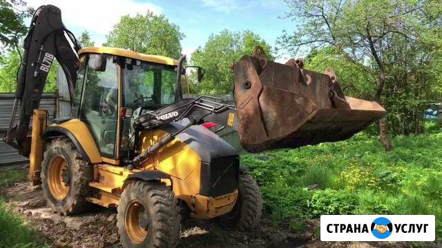 Аренда экскаватора погрузчика Санкт-Петербург - изображение 1