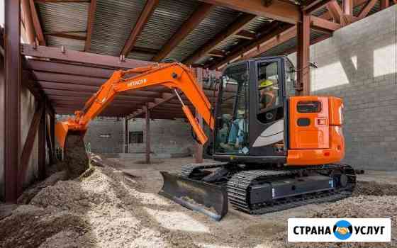 Аренда Мини экскаватор, гидромолот (навесное) Москва