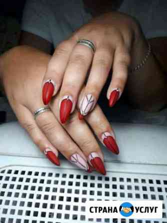 Маникюр, наращивание, покрытие гель-лак Шахты