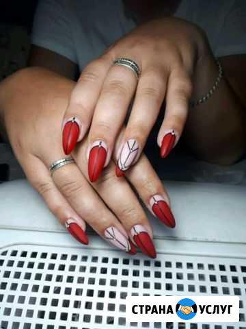 Маникюр, наращивание, покрытие гель-лак Шахты - изображение 1