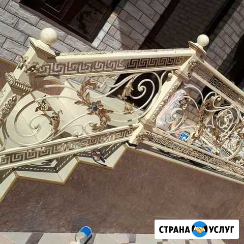 Кованные перила Урус-Мартан - изображение 1