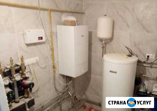 Монтаж отопления. Двухтрубное. Коллекторное. Комби Гайдук - изображение 1