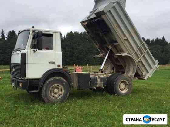 Песок, шлак, щебень, навоз, грунт, земля Рыбинск