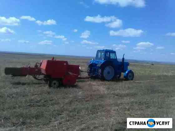 Тюкую пресую сено салому Красноармейск