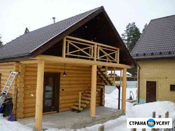 Строительство бань из бруса, бревна Екатеринбург