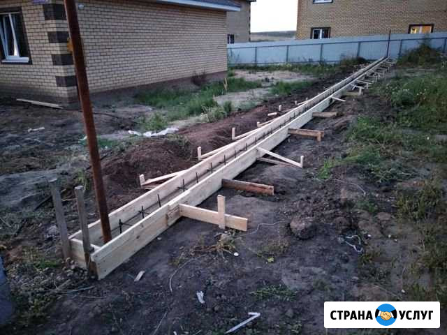 Фундамент для заборов, гаража под ключ Казань - изображение 1