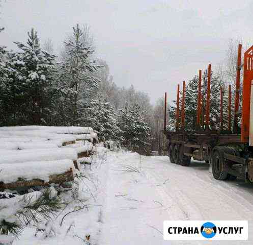 Услуги длинномера лесовоза Супонево