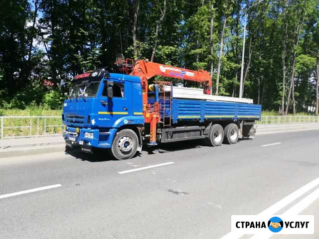 Манипуляторы камазы кран 7т борт до 20 тонн Самара - изображение 1