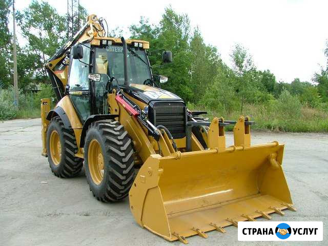 Экскаватор погрузчик CAT 434 F Аренда Краснодар - изображение 1
