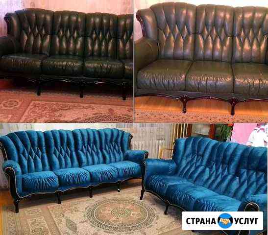 Перетяжка мягкой мебели Азнакаево