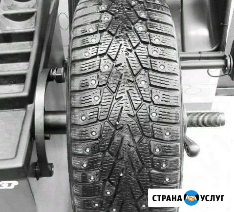Ошиповка шин. Шиномонтаж. Сезонная замена шин Тюмень - изображение 1