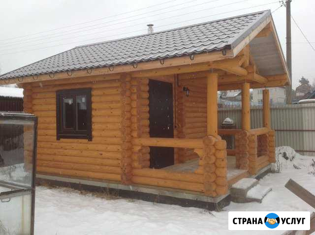 Бани из бревна и бруса под ключ нижний новгород Нижний Новгород - изображение 1