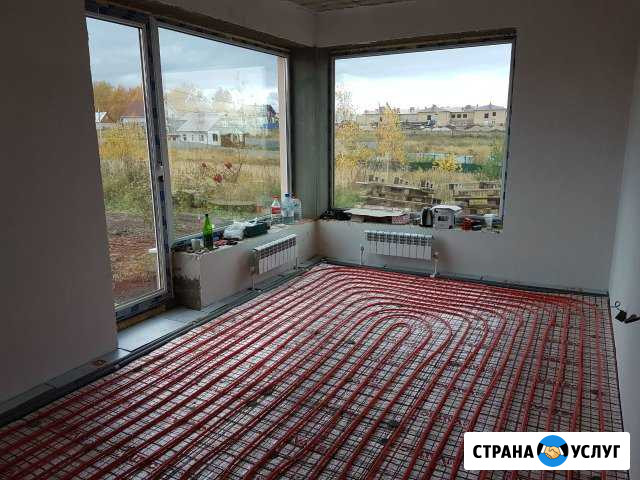 Водяной теплый пол,отопление,котельные Нижний Новгород - изображение 1