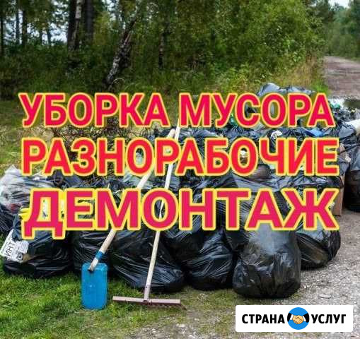 Расчистка Вывоз мусора Демонтаж Разнорабочий Калуга - изображение 1