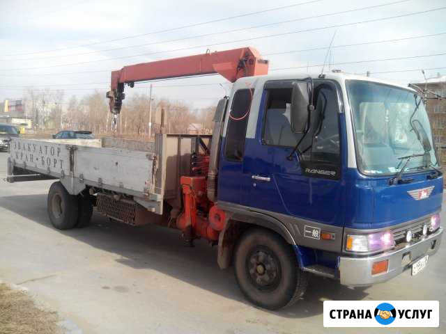 Услуги кран-борта, эвакуация автотранспорта Ангарск - изображение 1