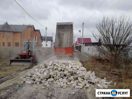 Строительный мусор,бой кирпича, шифер Киров