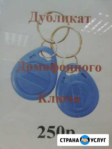 Дубликат домофонного ключа Тюмень - изображение 1
