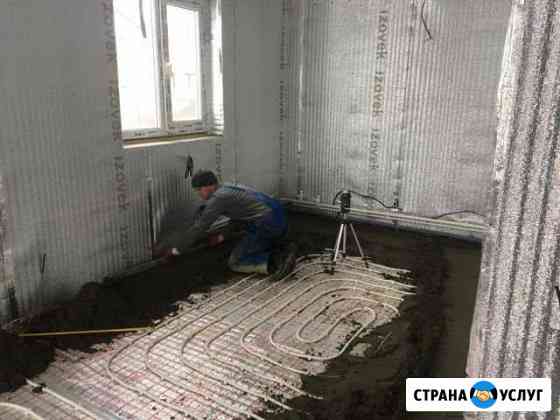 Механизированная стяжка пола Таруса
