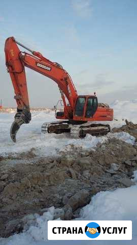 Аренда экскаватора гусеничного Doosan-340nlv и др Новый Уренгой - изображение 1