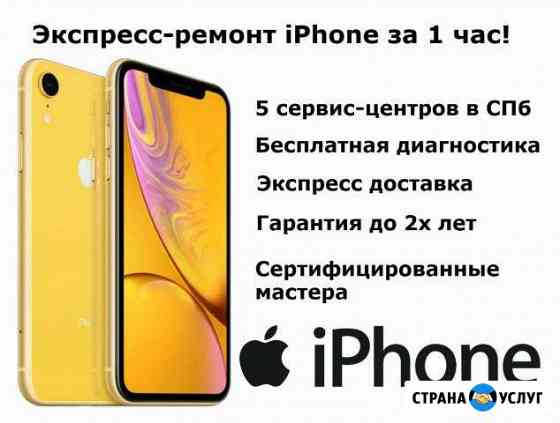 Экспресс ремонт iPhone Санкт-Петербург